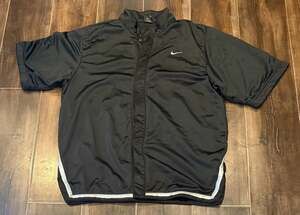 Nike Men's Basketball Warm-Up Shooting Shirt Jersey Black